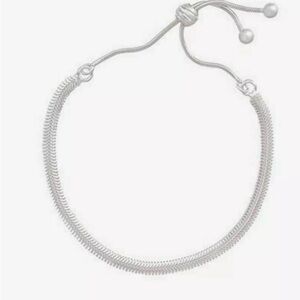 Silpada .925 Sterling Silver Capri Bolo Bracelet